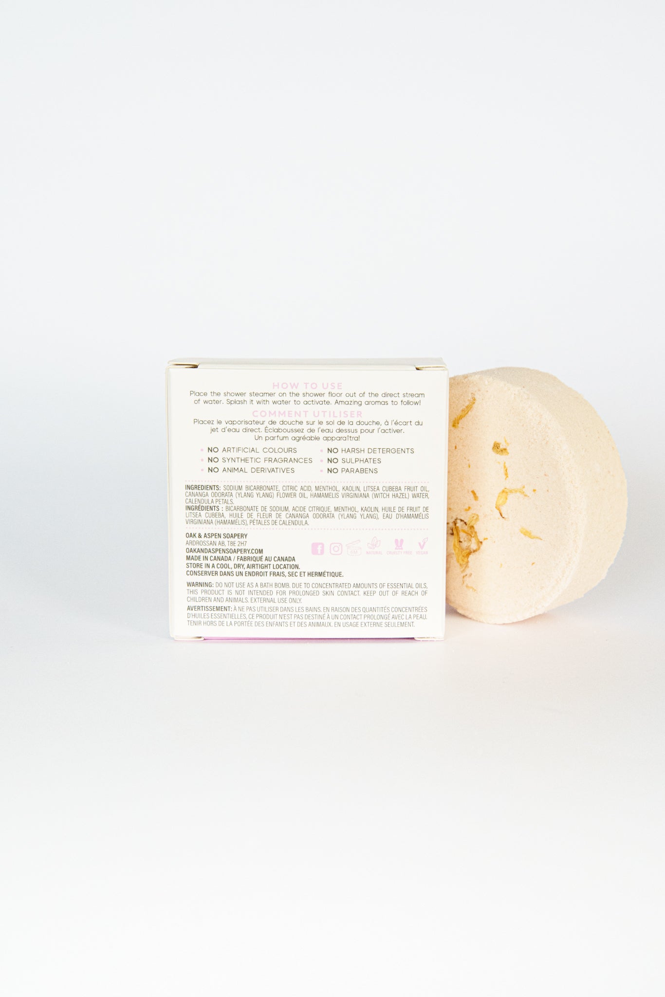 Individual Shower Steamer