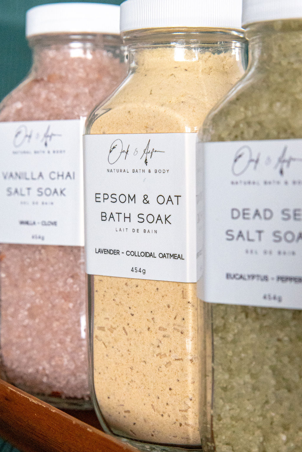 Salt Soak: Vanilla Chai