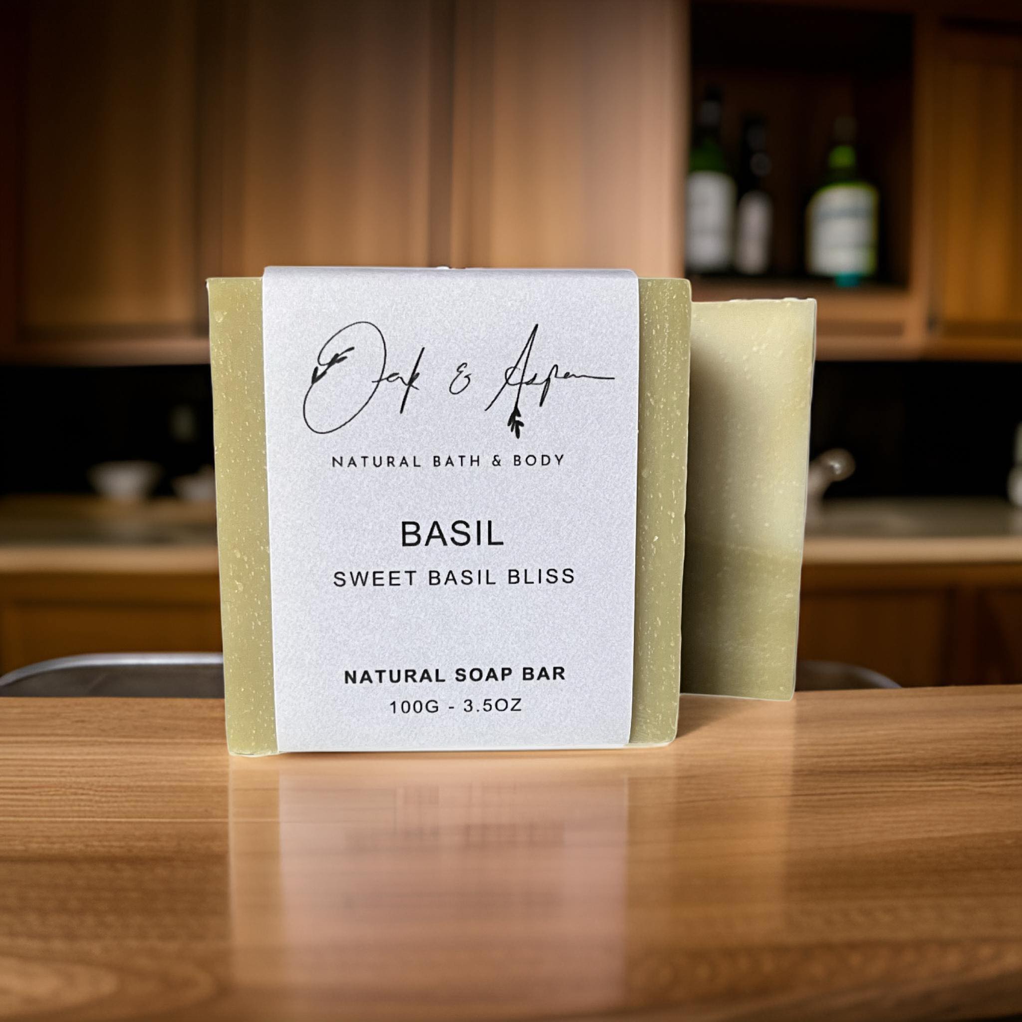 Seasonal Soap Bar: Sweet Basil Bliss